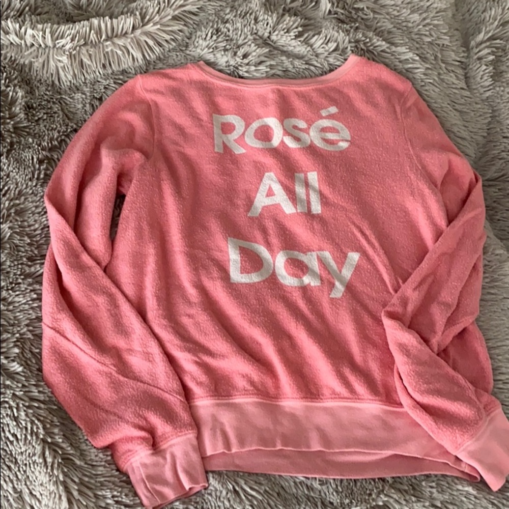 Wildfox Rose All Day Sweatshirt